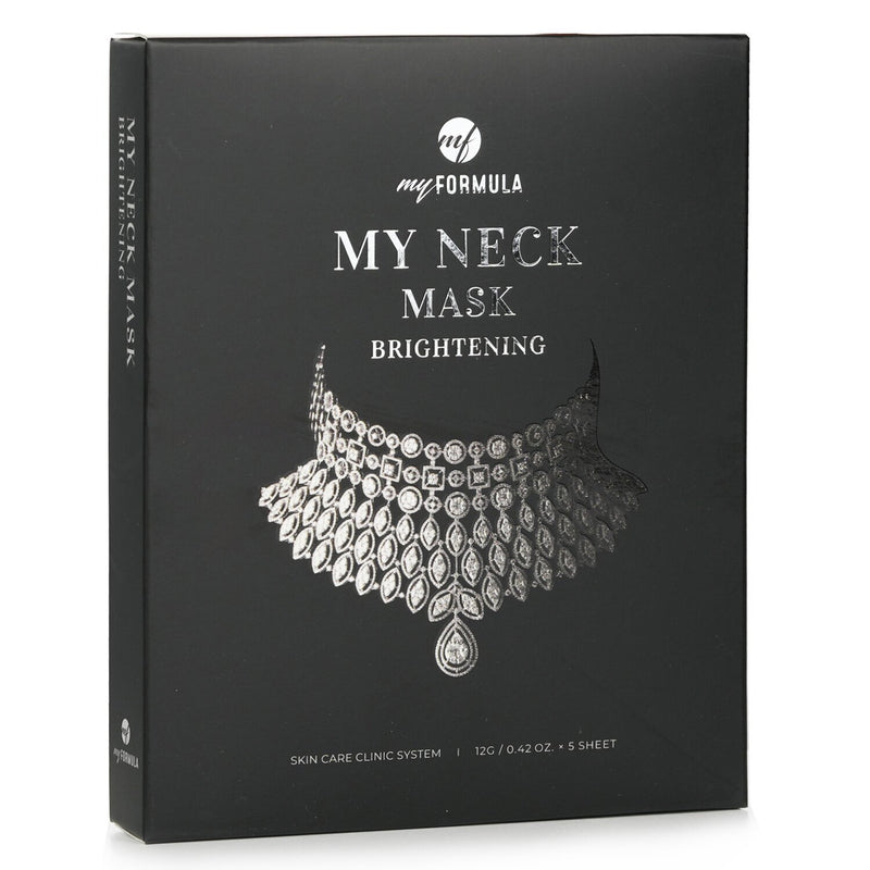 My Formula  My Neck Mask Brightening   5pcsx12g/0.42o
