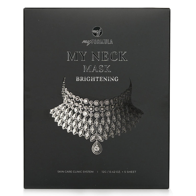My Formula  My Neck Mask Brightening   5pcsx12g/0.42o