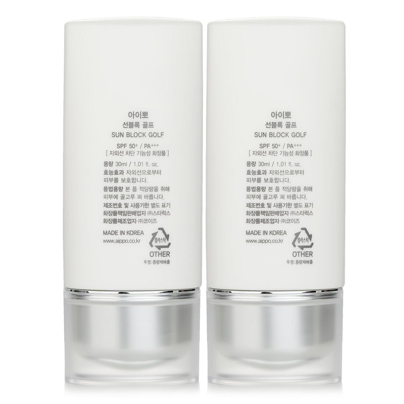 Aippo  Sun Block Golf Outdoor Sunscreen SPF50+/PA+++   2x30ml/1.01oz