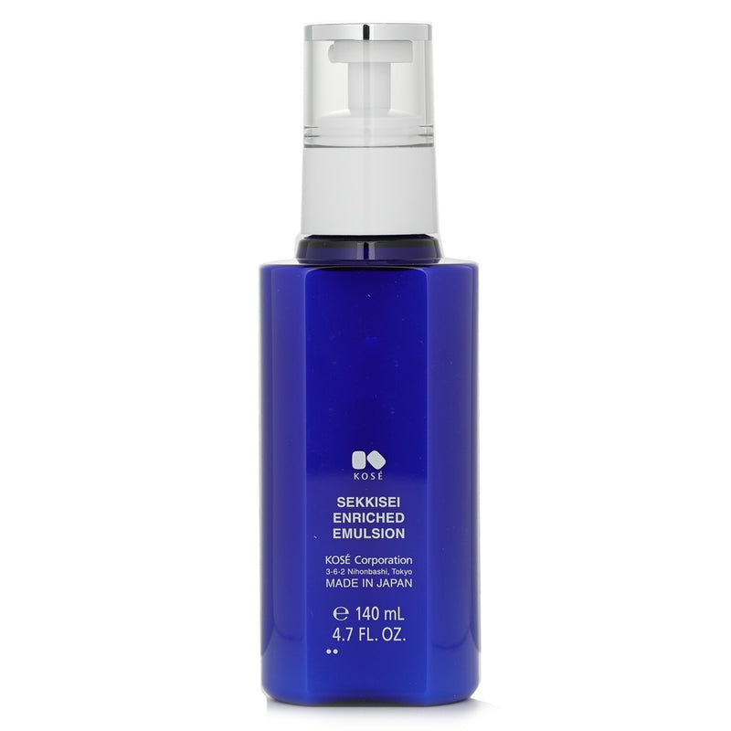 コーセー  Sekkisei Enriched Emulsion (For smooth, Luminous Skin)   140ml/4.7oz