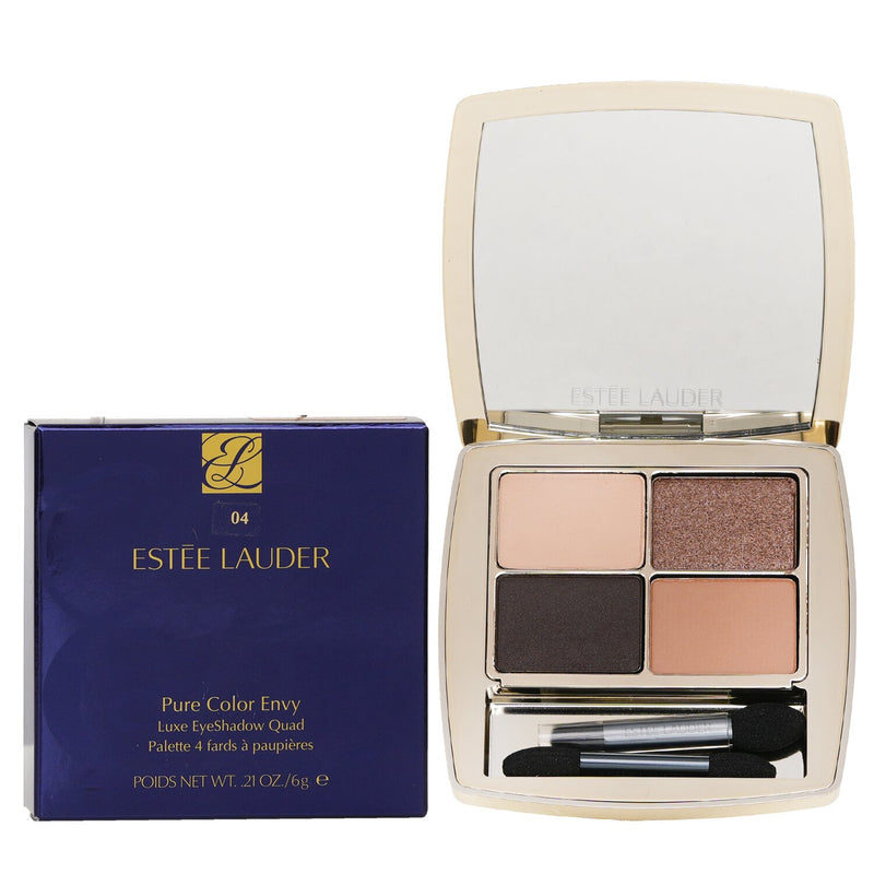 エスティ ローダー  Pure Color Envy Luxe Eyeshadow Quad # 04 Desert Dunes   6g/0.21oz