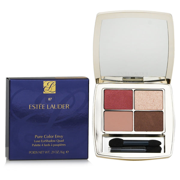 エスティ ローダー  Pure Color Envy Luxe Eyeshadow Quad # 07 Boho Rose   6g/0.21oz