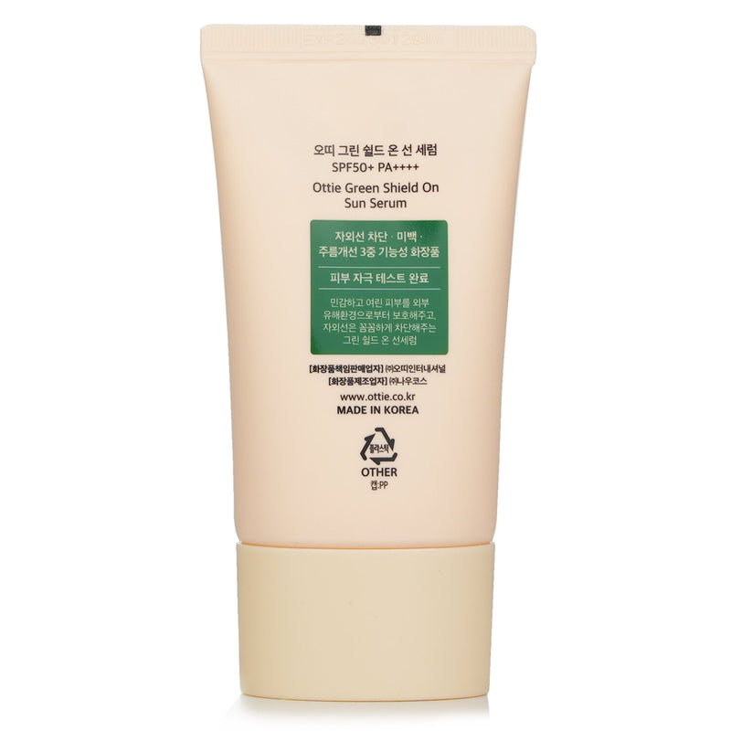 オッティー  Green Shield On Sun Serum SPF50+ PA++++   60ml/2.02oz
