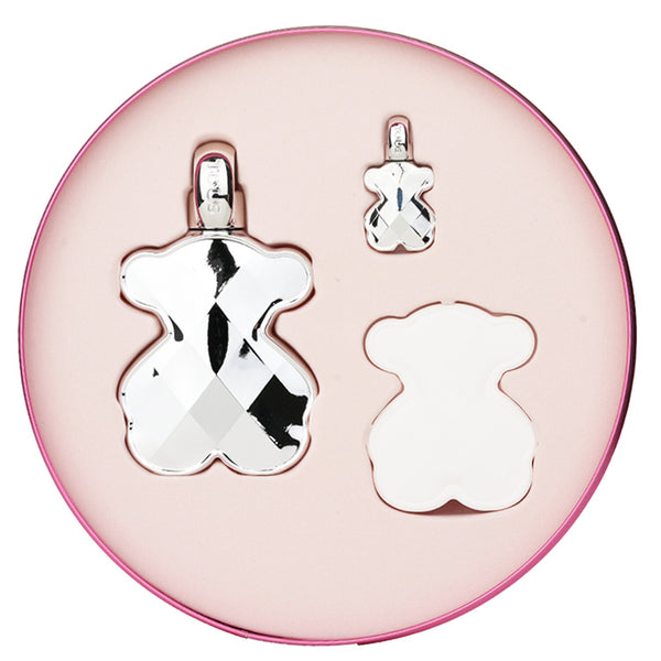 トゥス  Love Me The Silver Set: Eau De Parfum Spray 90ml + 4.5ml + Perfumable Ceramic   3pcs