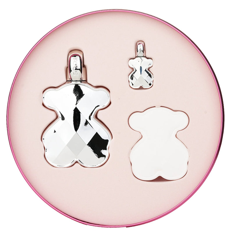 トゥス  Love Me The Silver Set: Eau De Parfum Spray 90ml + 4.5ml + Perfumable Ceramic   3pcs