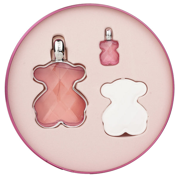 トゥス  Love Me The Silver Set: Eau De Parfum Spray 90ml + 4.5ml + Perfumable Ceramic   3pcs