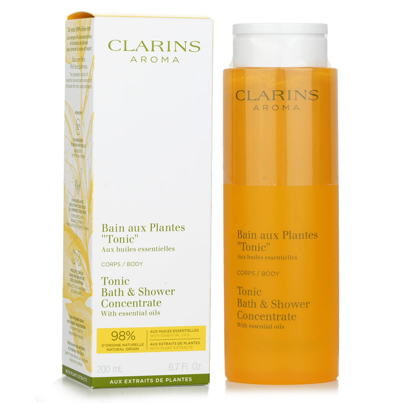 クラランス  Tonic Bath & Shower Concentrate With Essential Oils   200ml/6.7oz