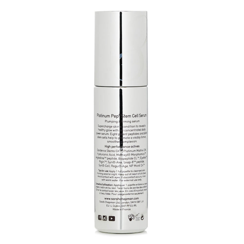 サラ・チャップマン  Skinesis Platinum Pep8 Stem Cell Serum   30ml/1oz