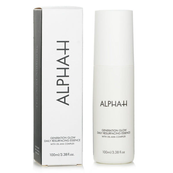 アルファ-H  Generation Glow Daily Resurfacing Essence with 5% AHA Complex   100ml/3.38 oz