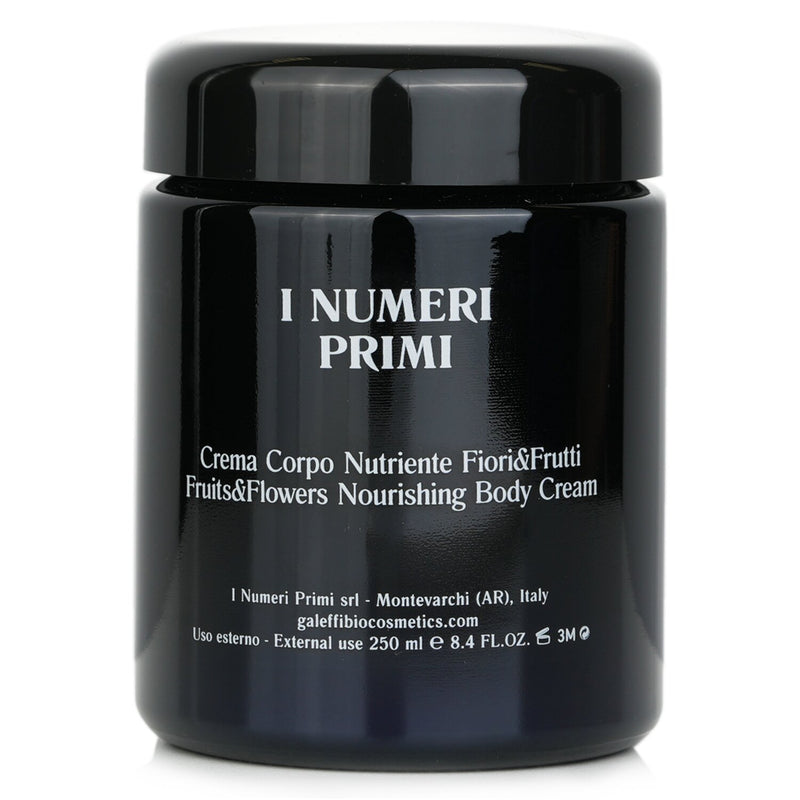 I Numeri Primi  N.13 Fruits & Flowers Nourishing Body Cream   250ml/8.4oz