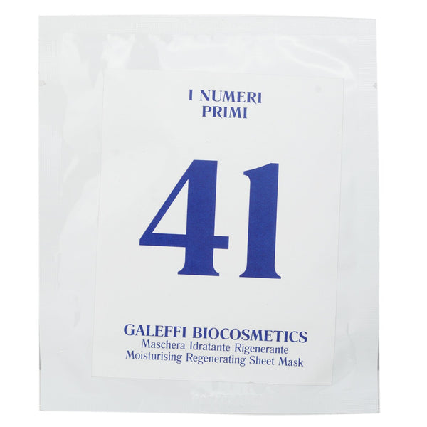 I Numeri Primi  N.41 Moisturising Regenerating Sheet Mask   5x10ml/0.33oz