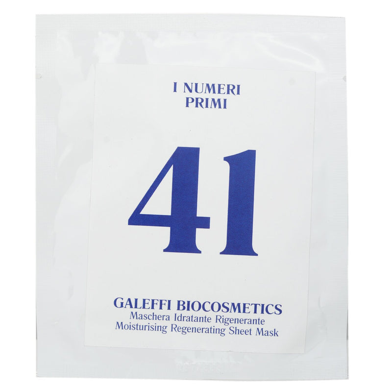 I Numeri Primi  N.41 Moisturising Regenerating Sheet Mask   5x10ml/0.33oz