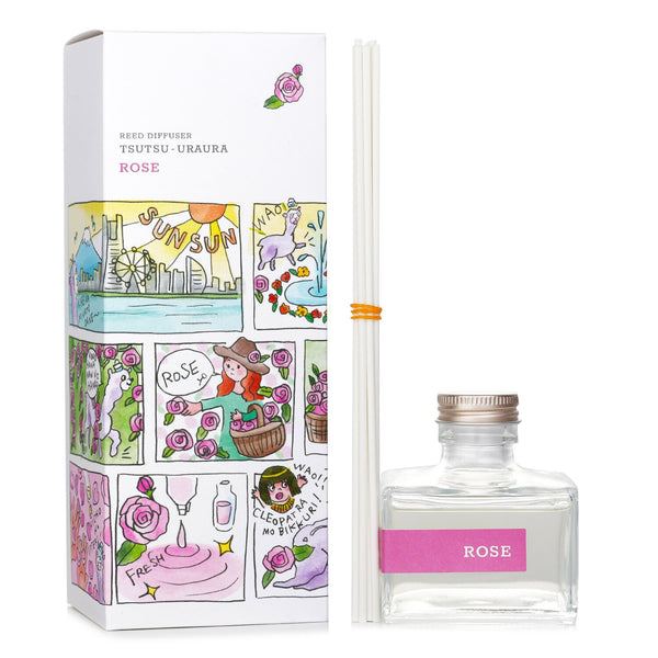 Daily Aroma Japan  Tsutsu Uraura Deodorant Reed Diffuser - Rose   120ml