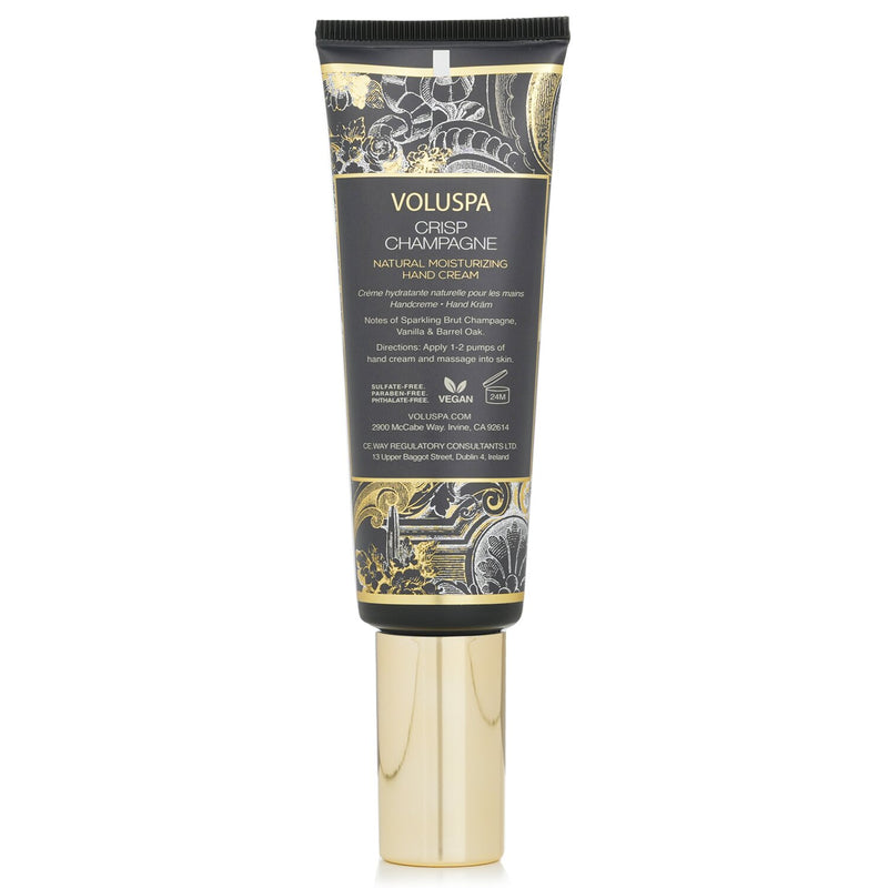 ボルスパ  Crisp Champagne Natural Moisturizing Hand Cream - Vanilla & Barrel Oak   50ml/1.7oz