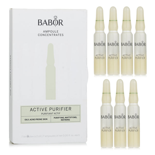 バボール  Ampoule Concentrates - Active Purifier (For Oily, Acne-prone Skin)   7x2ml/0.06oz