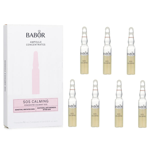 バボール  Ampoule Concentrates - SOS Calming (For Sensitive, Irritated Skin)   7x2ml/0.06oz