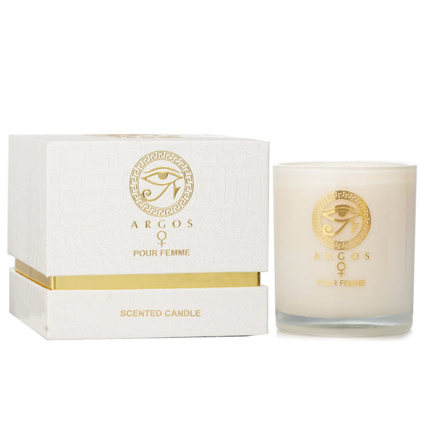 Argos  Pour Femme Fragrance Scented Candle White   340g/12oz