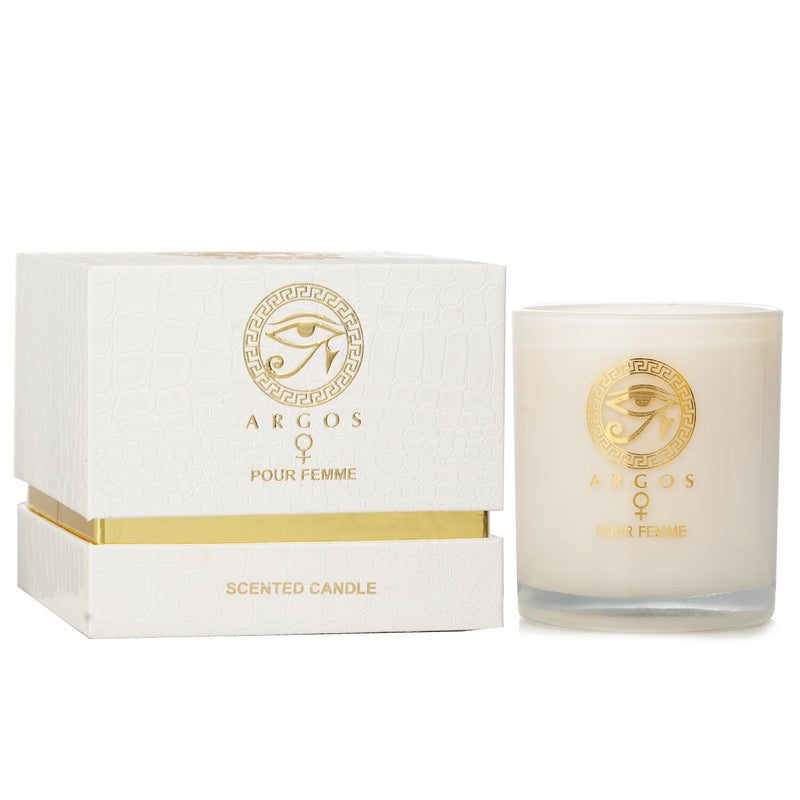 Argos  Pour Femme Fragrance Scented Candle White   340g/12oz