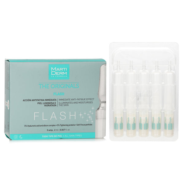 マルティダーム  Flash Ampoules Anti-fatigue (For All Skin)   5 Ampoules x2ml