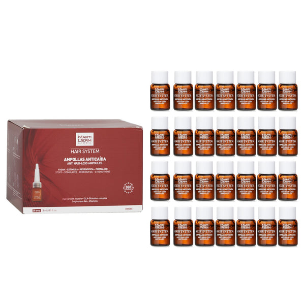 マルティダーム  Hair System Anti-Hair Lose Ampoules   28 Ampoulesx3ml