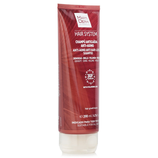 マルティダーム  Hair System Anti-Aging Anti Hair-Loss Shampoo With Hyaluronic Acid (For All Hair Types)   200ml/6.76oz