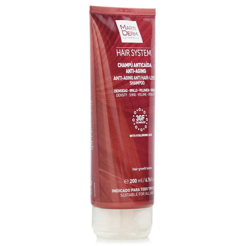 マルティダーム  Hair System Anti-Aging Anti Hair-Loss Shampoo With Hyaluronic Acid (For All Hair Types)   200ml/6.76oz