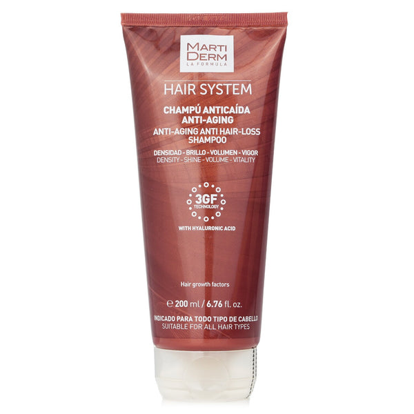 マルティダーム  Hair System Anti-Aging Anti Hair-Loss Shampoo With Hyaluronic Acid (For All Hair Types)   200ml/6.76oz