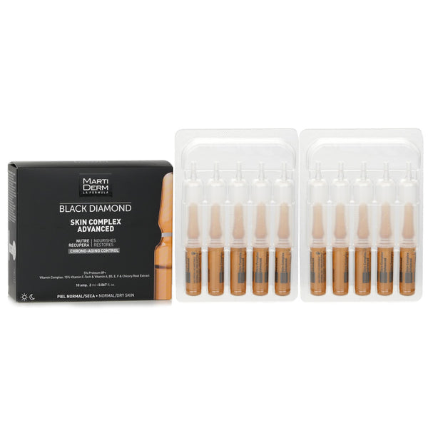 マルティダーム  Black Diamond Skin Complex Advanced (For Normal / Dry Skin)   10Ampoules x2ml
