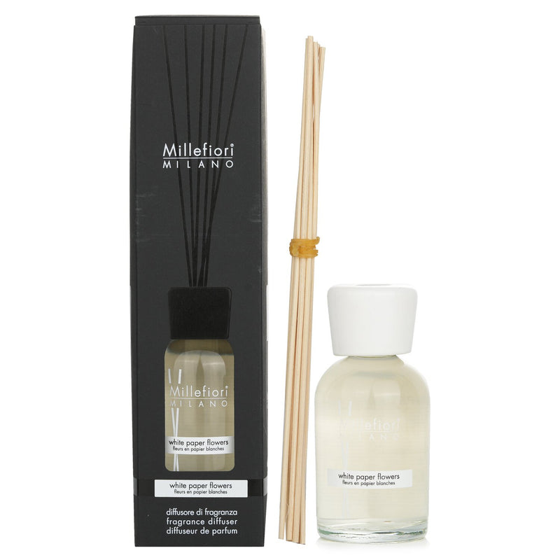 ミッレフィオーリ  Natural Fragrance Diffuser - White Paper Flowers   250ml/8.45oz