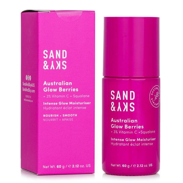 サンドアンドスカイ  Australian Glow Berries Intense Glow Moisturiser - Nourish + Smooth   60ml/2.12oz