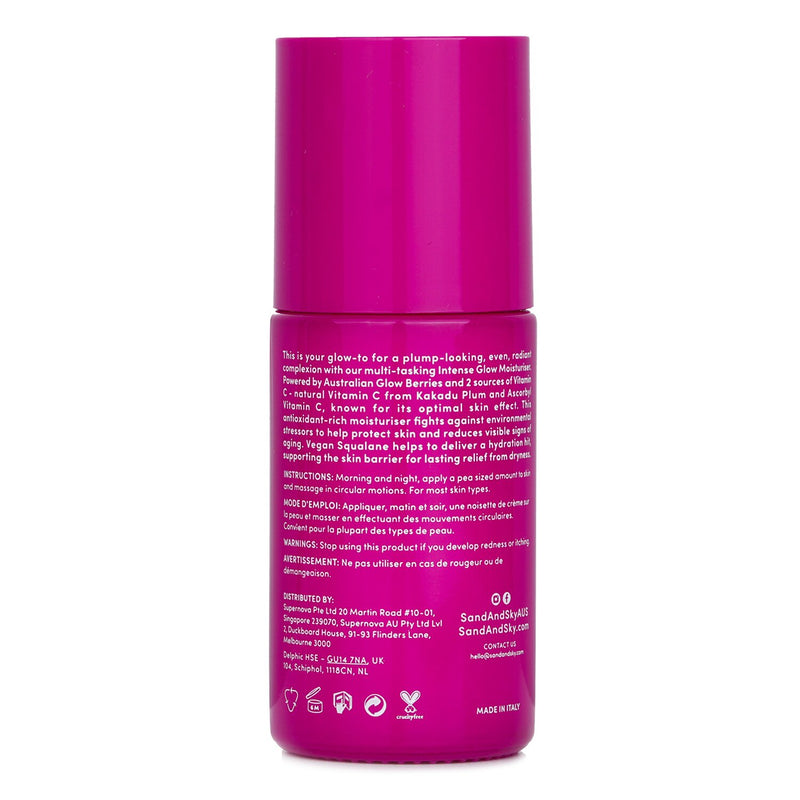 サンドアンドスカイ  Australian Glow Berries Intense Glow Moisturiser - Nourish + Smooth   60ml/2.12oz
