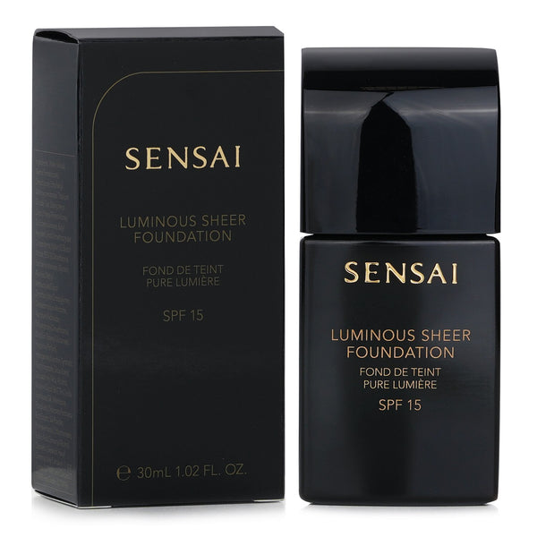 カネボウ  Sensai Luminous Sheer Foundation SPF15 - Ls102 Ivory Beige   30ml/1.02oz