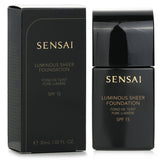 カネボウ  Sensai Luminous Sheer Foundation SPF15 - Ls202 Ochre Beige   30ml/1.02oz