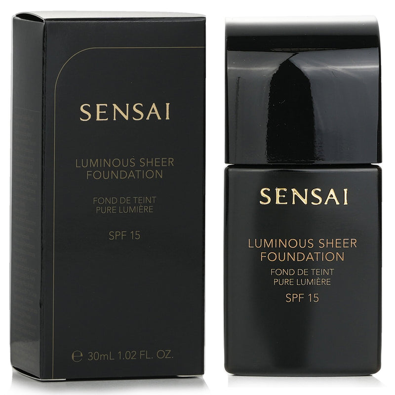 カネボウ  Sensai Luminous Sheer Foundation SPF15 - Ls204 Honey Beige   30ml/1.02oz