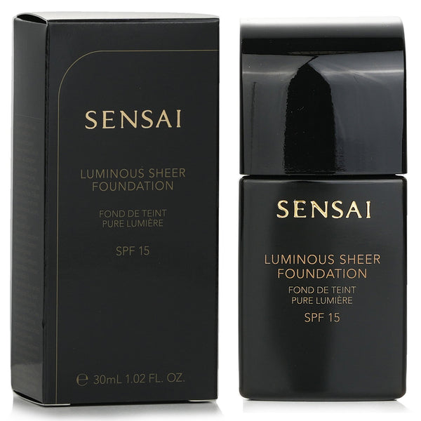 カネボウ  Sensai Luminous Sheer Foundation SPF15 - Ls204 Honey Beige   30ml/1.02oz