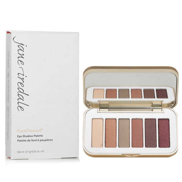ジェーンアイルデール  PurePressed Eye Shadow Palette - #Naturally Glam   6x 0.7g/0.02oz