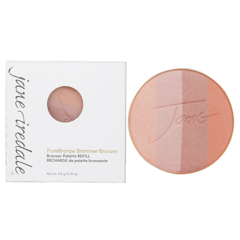 ジェーンアイルデール  PureBronze Shimmer Bronzer Palette Refill - # Peaches & Cream   9.9g/0.35oz