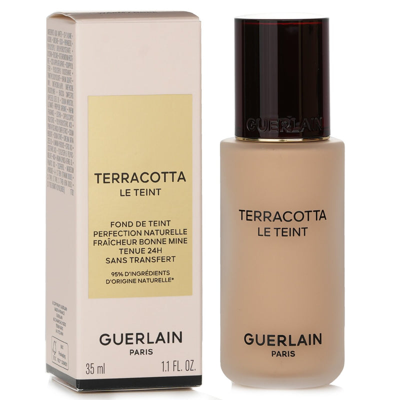 ゲラン  Terracotta Le Teint Healthy Glow Natural Perfection Foundation 24H Wear No Transfer - # 1W Warm   35ml/1.1oz