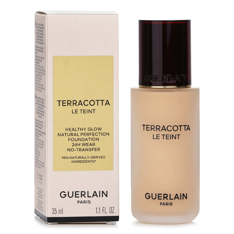 ゲラン  Terracotta Le Teint Healthy Glow Natural Perfection Foundation 24H Wear No Transfer - # 2W Warm   35ml/1.1oz