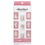 Cololab  Showker Gel Nail Strip # CSA101 Bling Pink Art   1pcs