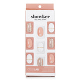Cololab  Showker Gel Nail Strip # CSA201 Gold Line Beige   1pcs