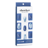 Cololab  Showker Gel Nail Strip # CNA401 Blackberry Marble   1pcs