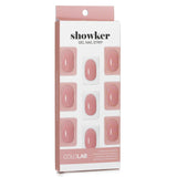 Cololab  Showker Gel Nail Strip # CSF111 Goddess Coral Pink   1pcs