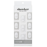 Cololab  Showker Gel Nail Strip # CNA802 Classic White   1pcs