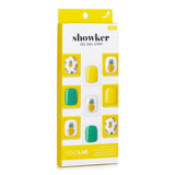 Cololab  Showker Gel Nail Strip # CPA702 Aloha Pineapple   1pcs