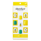 Cololab  Showker Gel Nail Strip # CPA702 Aloha Pineapple   1pcs