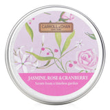 キャンドル・キャロル&チャン  100% Beeswax Mini Tin Candle - # Jasmine, Rose & Cranberry   1pcs