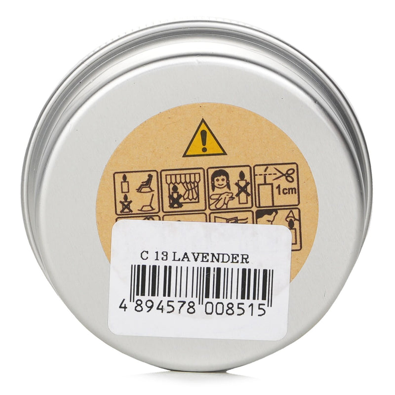 キャンドル・キャロル&チャン  100% Beeswax Mini Tin Candle - # Lavender   1pcs