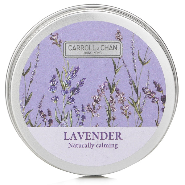 キャンドル・キャロル&チャン  100% Beeswax Mini Tin Candle - # Lavender   1pcs