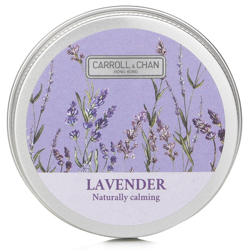 キャンドル・キャロル&チャン  100% Beeswax Mini Tin Candle - # Lavender   1pcs